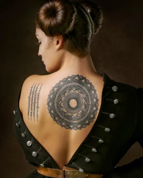 Geometric tattoo design - Napoli Ink